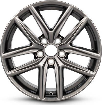 Road Ready Wheel For Lexus Is200t 18 Inch Hyper Silver Alloy Rim