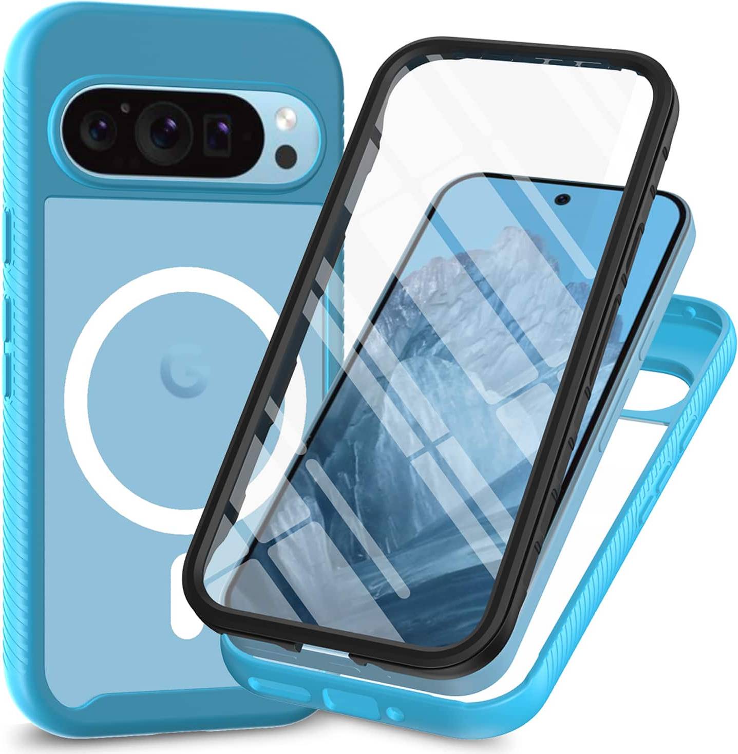 Pixel 9 pro xl Dteck Google Pixel 9 Pro XL Rugged Clear Case
