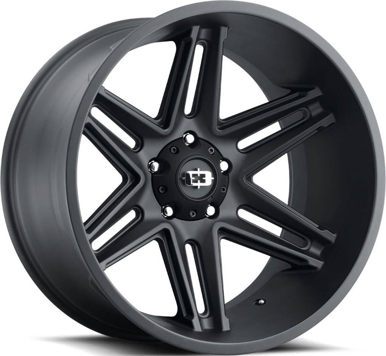 Vision Wheel Matte Black Razor 363-20073SB-25