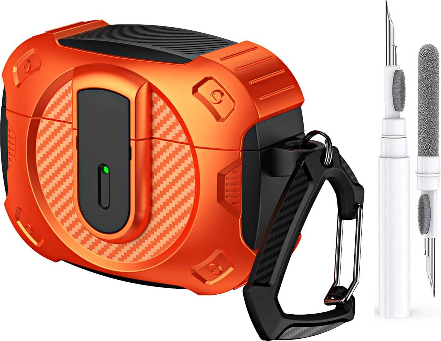 Airpods 2nd gen Dteck Airpods Pro 2nd Gen Case Rugged Security Lock