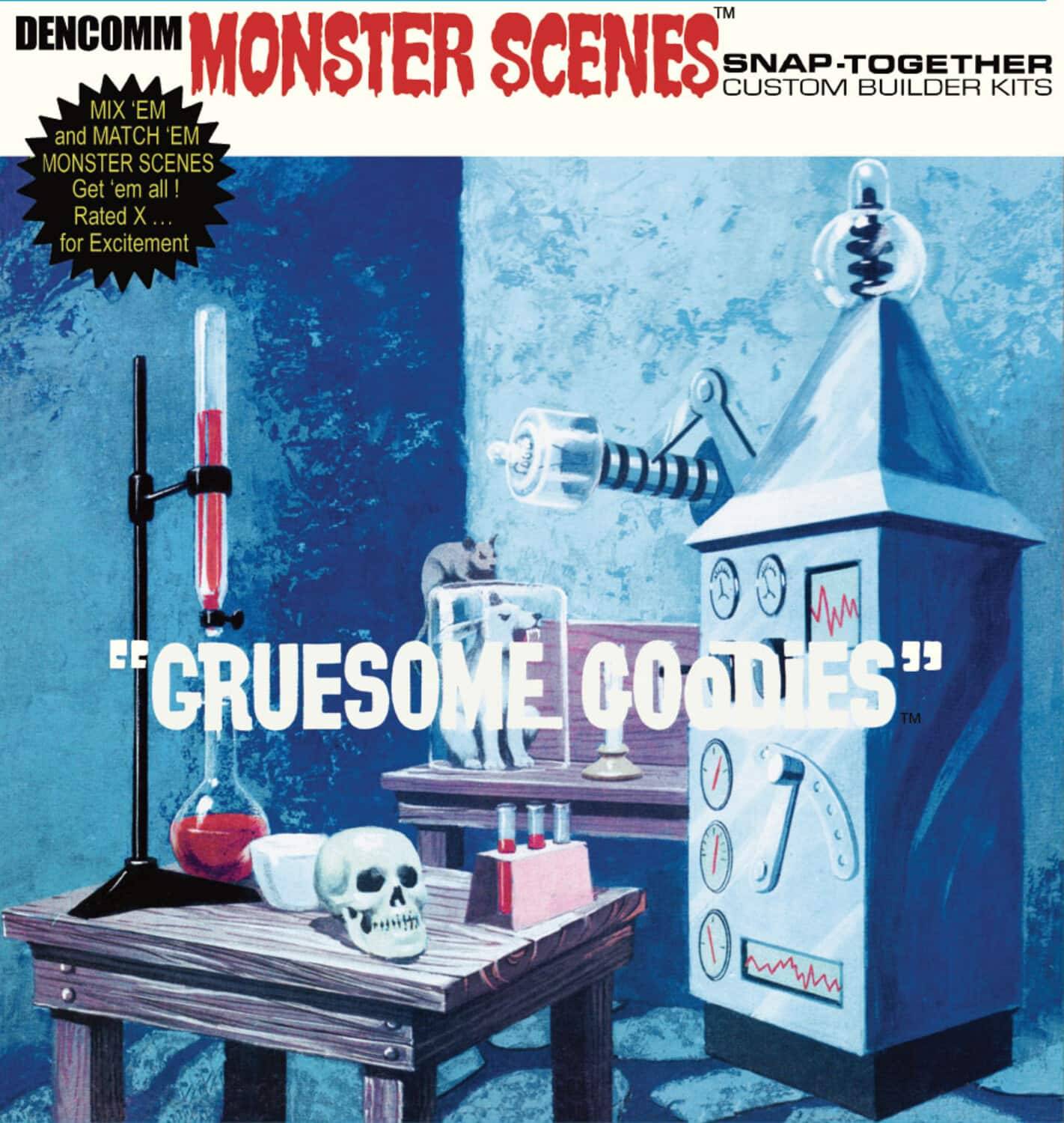 Monster Scenes S1 13 Scale Model Kit