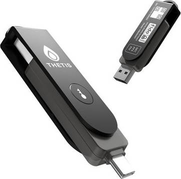 Pro Fido2 Security Key Passkey Dual USB-A C