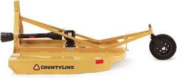Wood chipper CountyLine 5 ft Round Back Rotary Cutter
