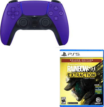 PlayStation DualSense Controller Purple Rainbow Six Extraction