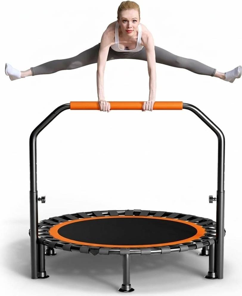Rebounder Foldable Mini Trampoline Exercise Rebounder
