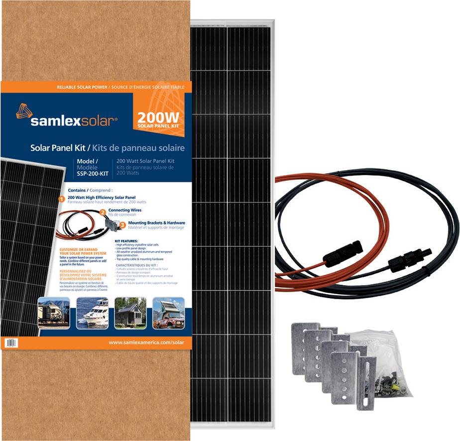 SSP-200-KIT 200W Solar Panel Kit