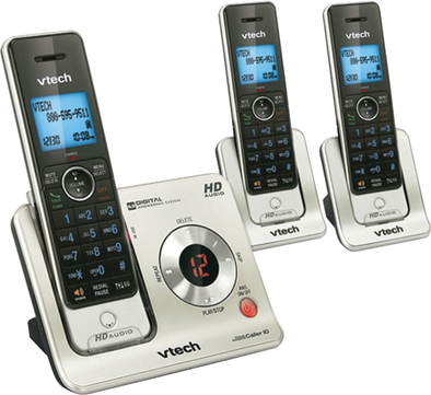 Vtech cordless phone Vtech DECT 6.0 3-Handset Expandable Cordless Phone System