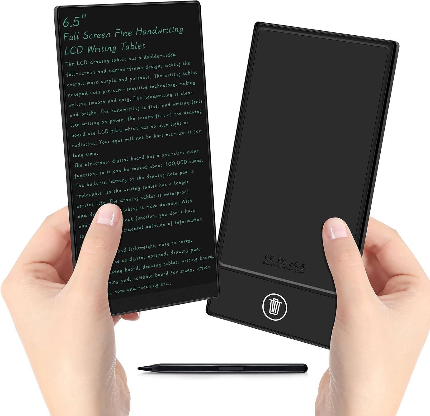 6.5 Inch Mini Full Screen Lcd Writing Tablet