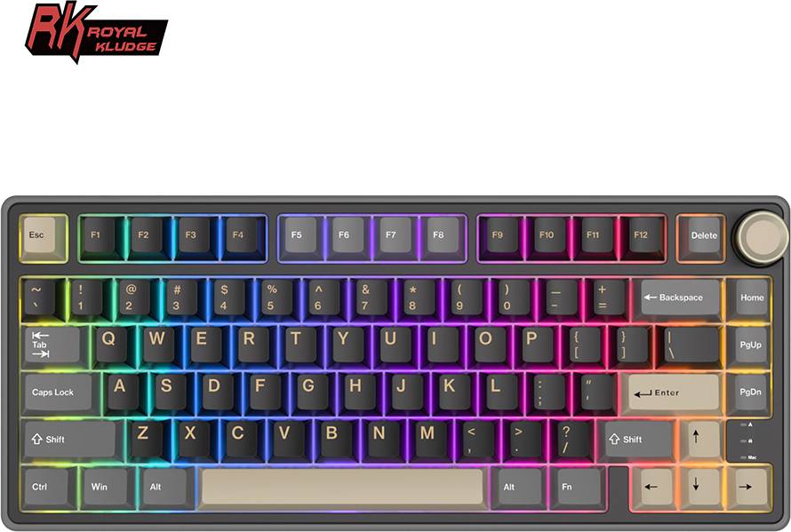 Royal Kludge R75 Phantom Gaming Keyboard Brown Switch