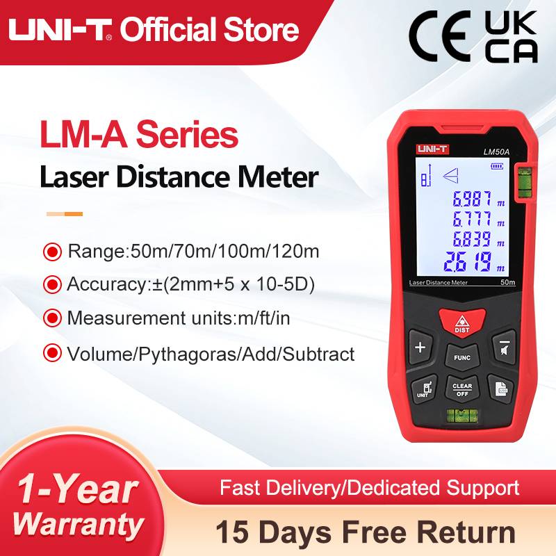 LM70A Laser Distance Meter - Red