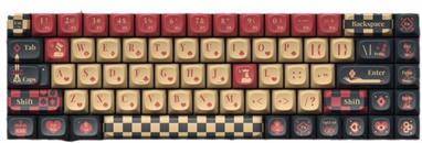 Small Warp 100 Key Wireless Mechanical Keycap Adapter