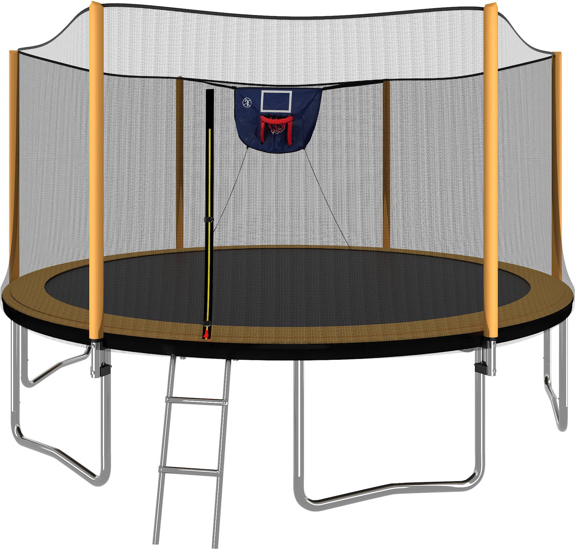 Adjustable basketball hoop 14FT Trampoline Adjustable Basketball Hoop Inflator