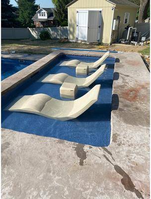 Pool tables Aqua Outdoors In-Pool Small Outdoor Side Table