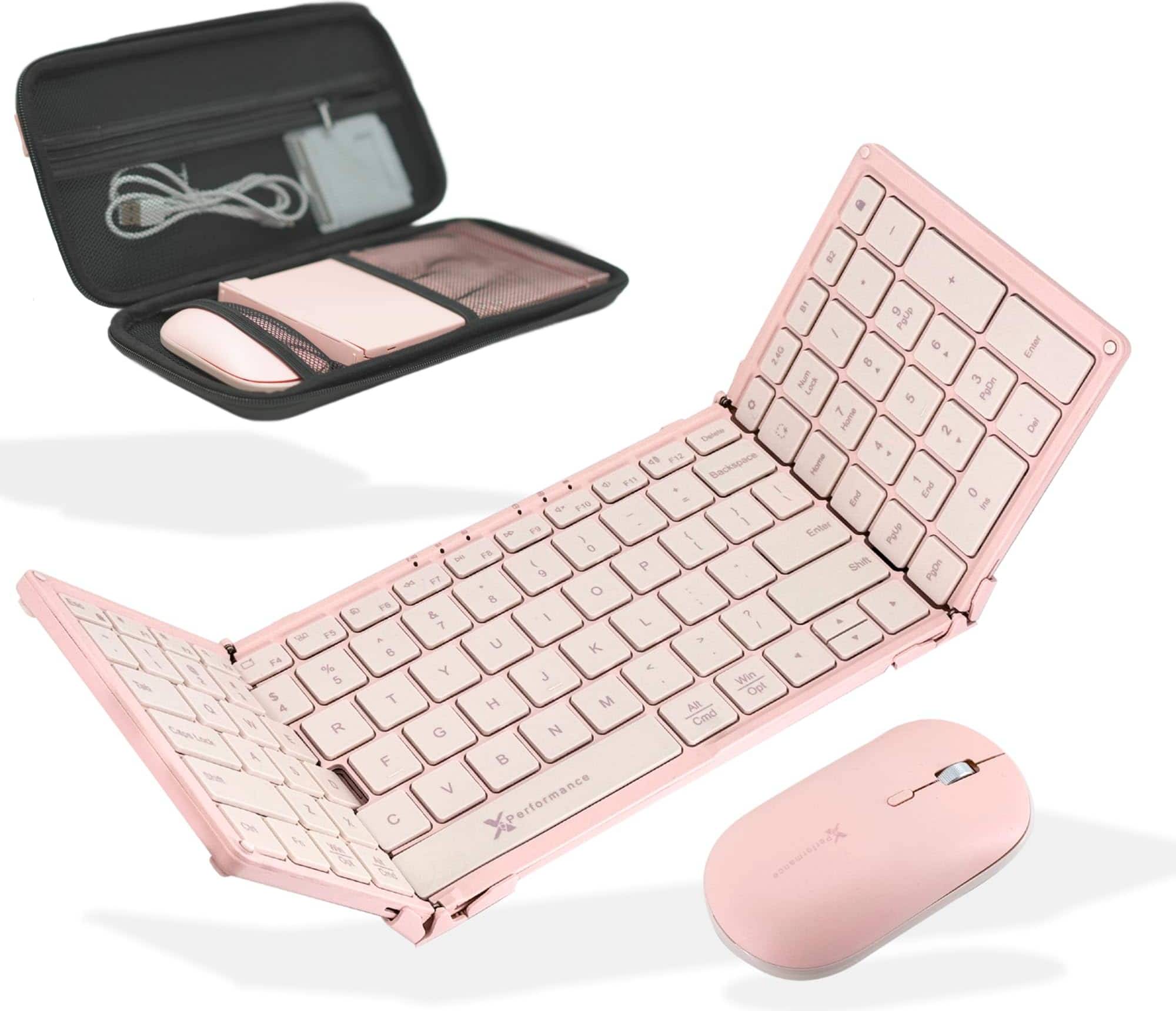 X9 Performance Foldable Keyboard Mouse Wireless