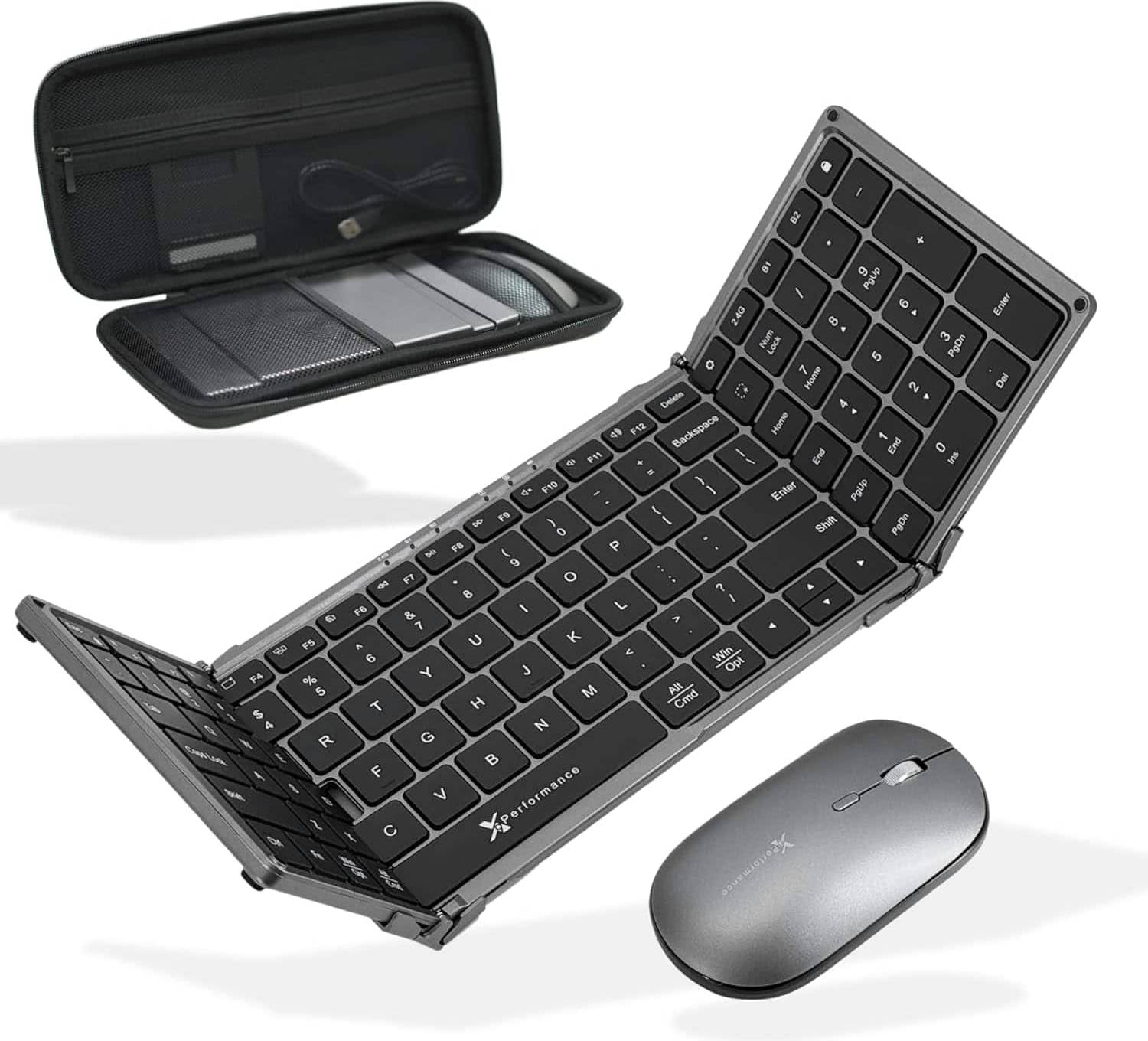 X9 Performance Foldable Keyboard Mouse Wireless