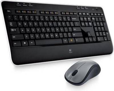 Logitech wireless keyboard and mouse Logitech Wireless Combo MK520 With Keyboard And Mouse