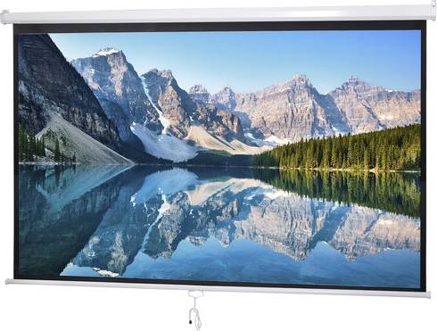 Projector screen 100 inch Segawe 100 Inch Projector Screen Hdtv