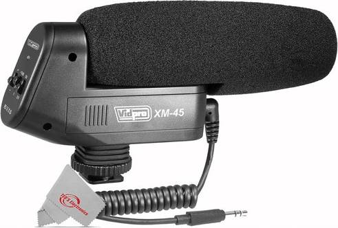 Canon eos r Vidpro External Microphone Canon Eos R R5 R6 Rp Full Frame