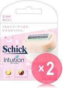 Schick intuition razor Schick Intuition Refreshing Moisturizing Skin Razor Blade Refill Set
