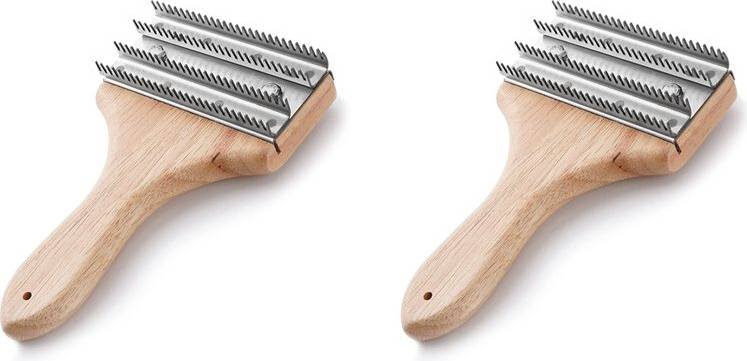 Melitt 2X One-Handed 7-3/4 Inch Polishing Wheel Rake