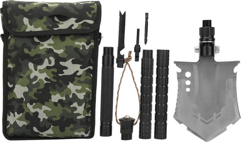 Compact Outdoor Folding Shovel Kit