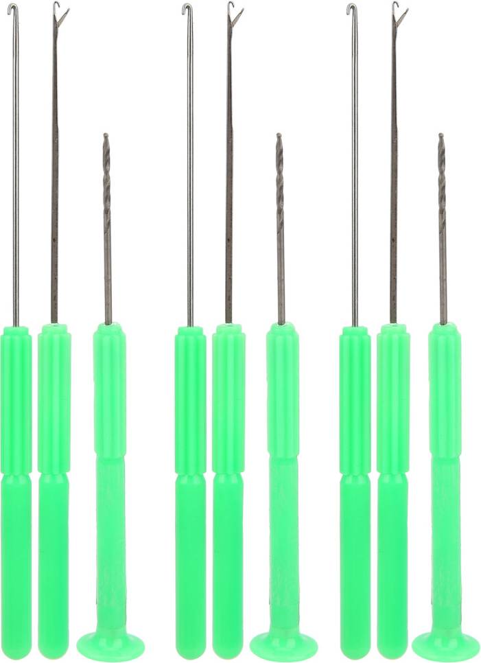 Driller Bait Rig Assemblies Needle Rigging Tool Kit