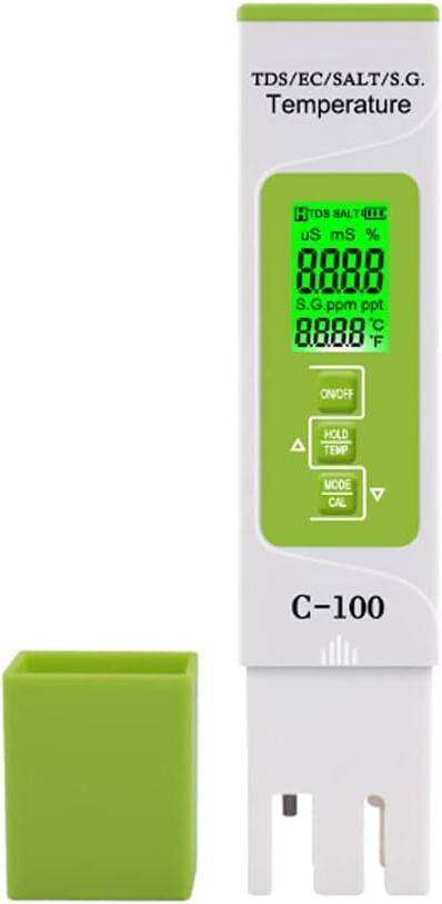 All-In-One Water Quality Solution Green Tester