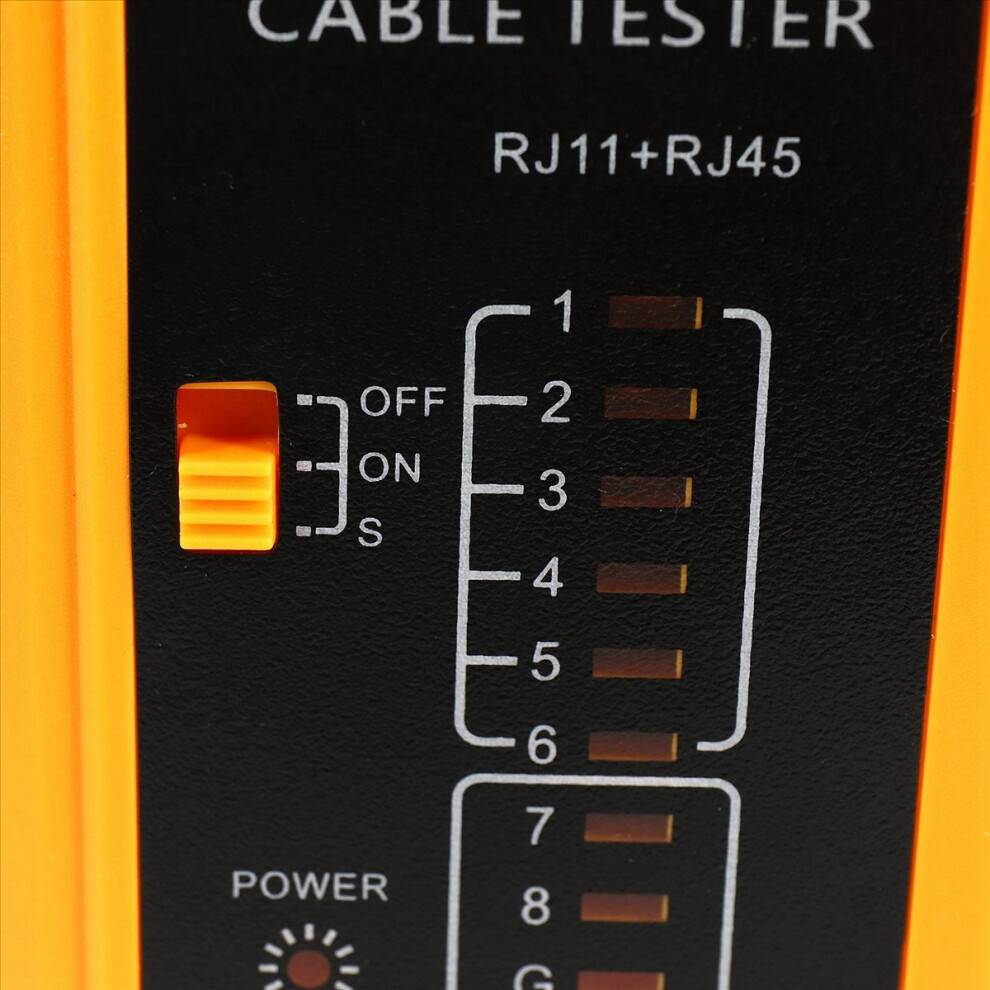Melitt Network Cable Tester Tool RJ45 RJ11 RJ12 CAT5 CAT6 UTP