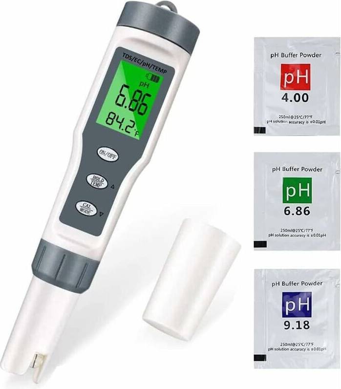 AquaWizard Multi-Functional PH Tester
