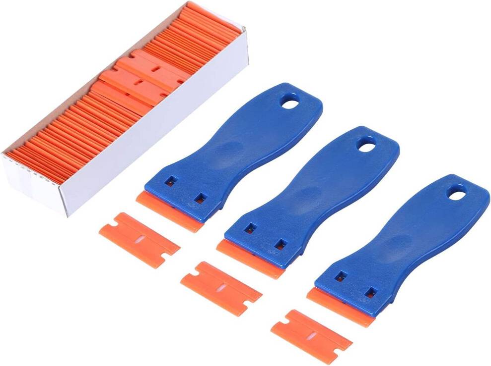 Plastic Razor Blade Scraper Paint Scraper