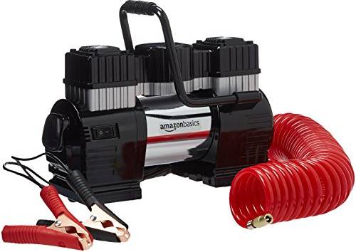 Dc dc 12v 12v Amazon Basics Portable Digital Air Compressor 12V DC