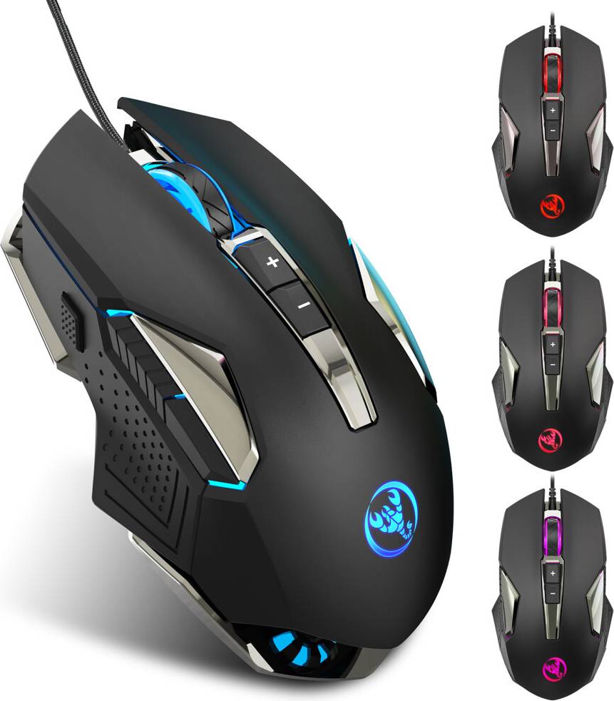 Wired Gaming Mouse USB Optical Computer Mice