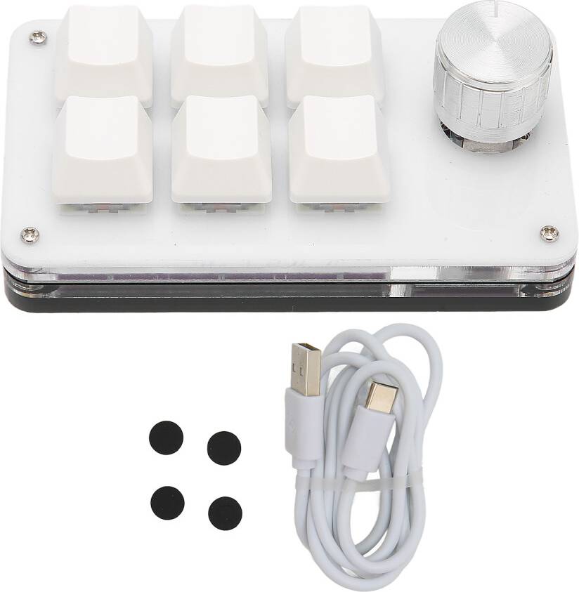 Programmable Macro Keyboard Knob KeyPad