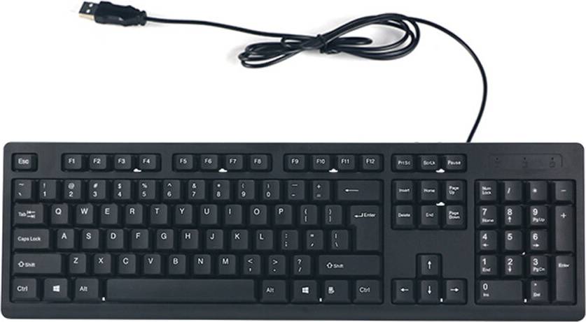 Computer Keyboard USB Wired Connection
