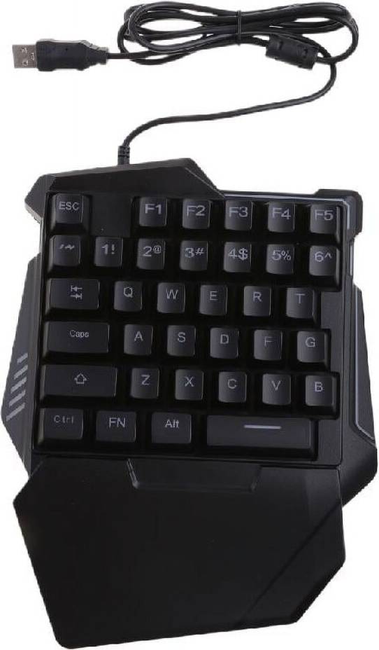 Mini Wired Gaming Keyboard RGB Backlit 35-Key