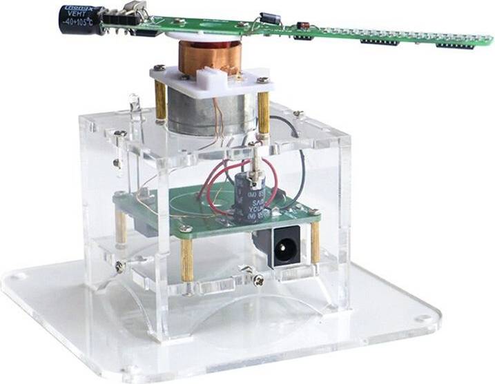 LED Punktmatrix Display Flache Rotation Kit