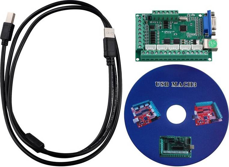 Melitt Mach3 V3.25 USB Driver Motion Controller