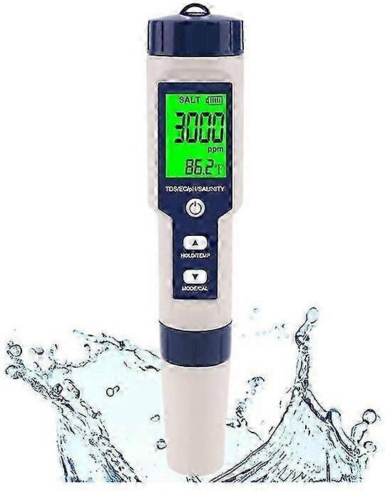 Digital Salt Tester 5 In 1 IP67