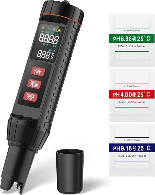 Pool Salt Tester PH Meter