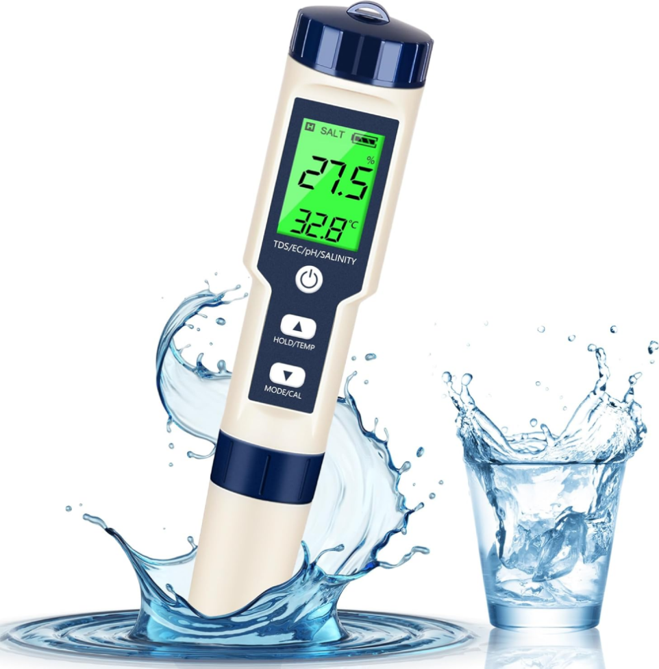 Digital Salt Tester 5 In 1 IP67