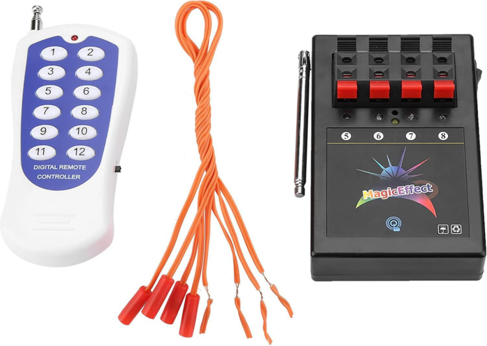 12 Channel Firing System For Wireless Fireworks Ignition Control
