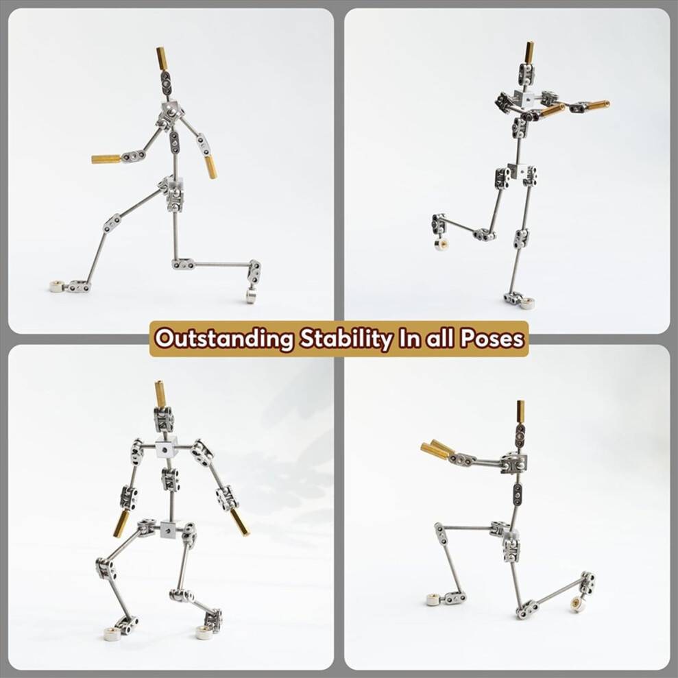 DIY Metal Puppet Figure Skeleton