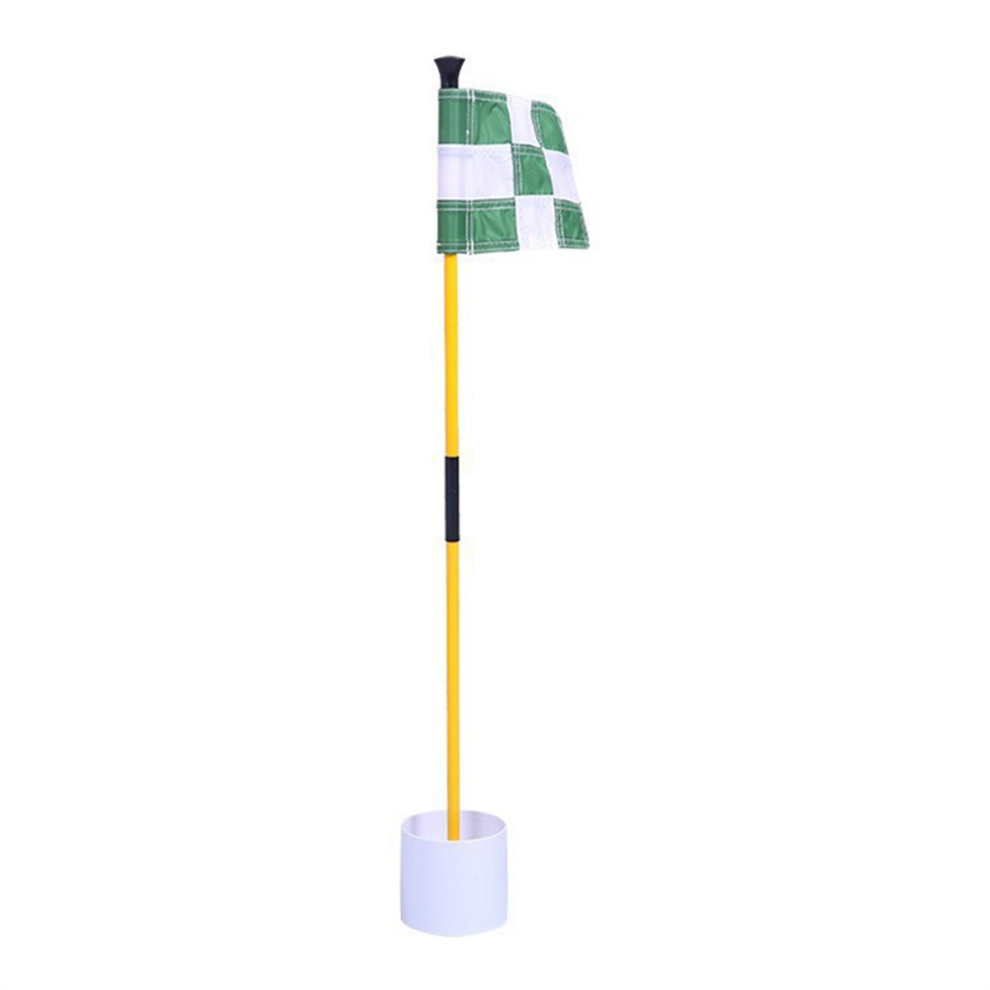 Typecat Colorful Two-Section Checkered Target Flag