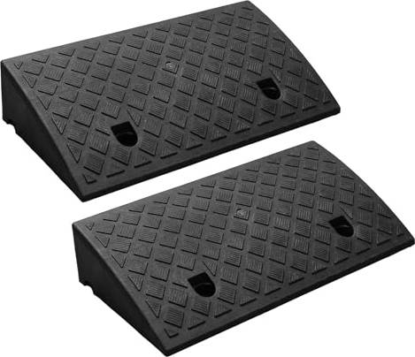Wheelchair ramps Genubi Industry Portable Lightweight Plastic Curb Ramp Set