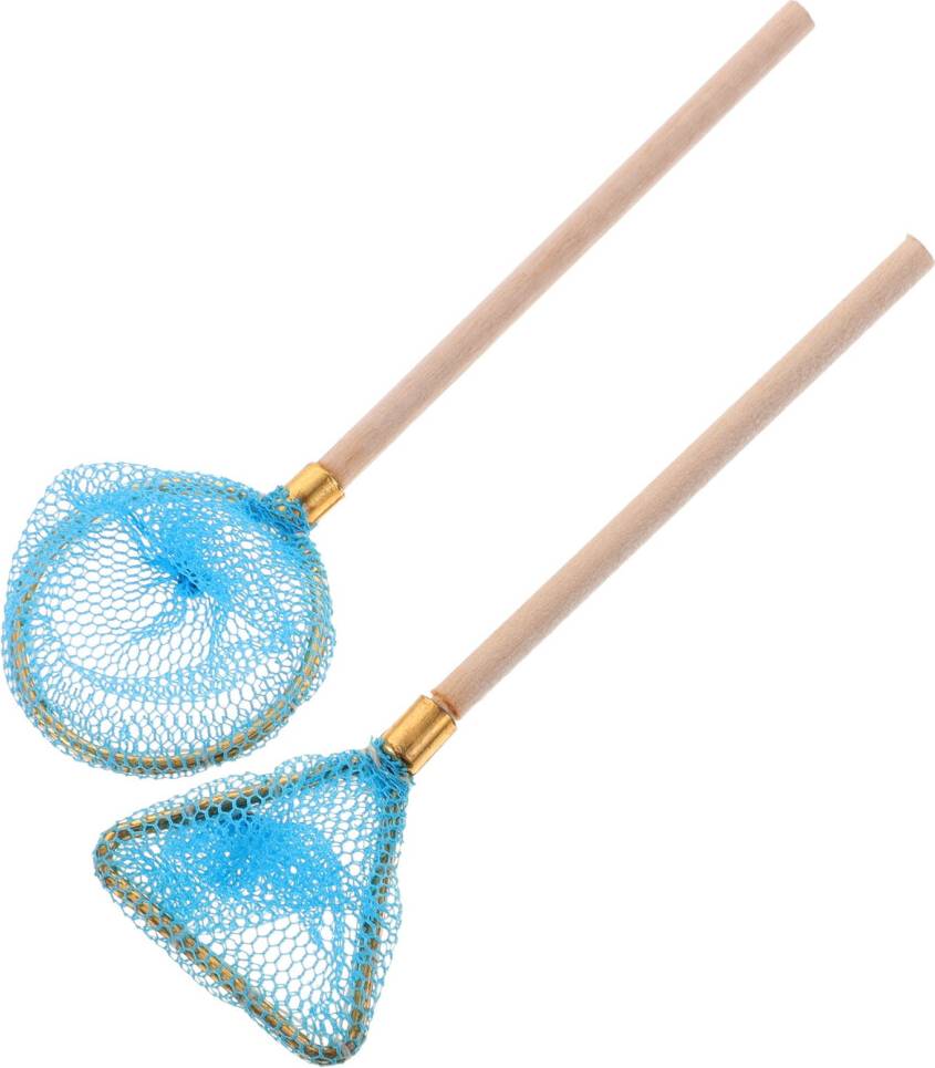 Blue Mini Fishing Net 2 Pcs