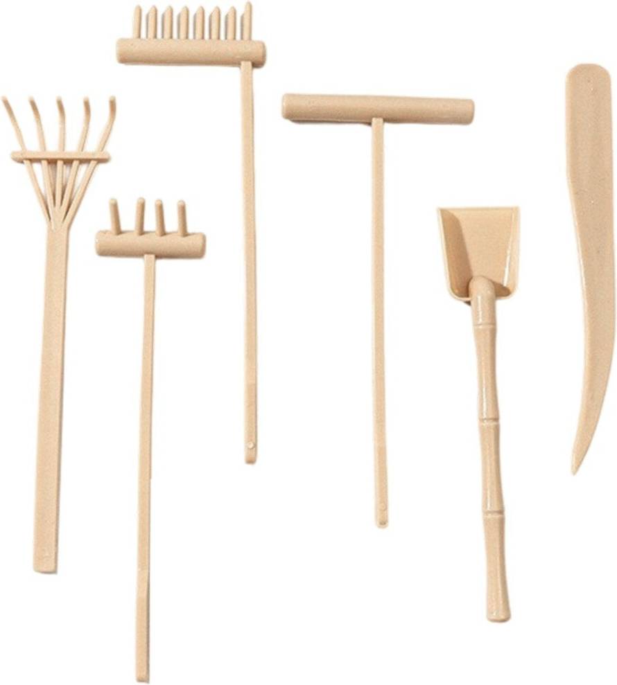 Mini Zen Garden Rake Set 6-Piece