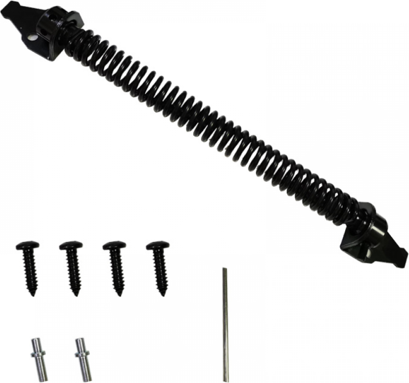 Garden gate latches 14 Inch Adjustable Carbon Steel Spring Gate Closer