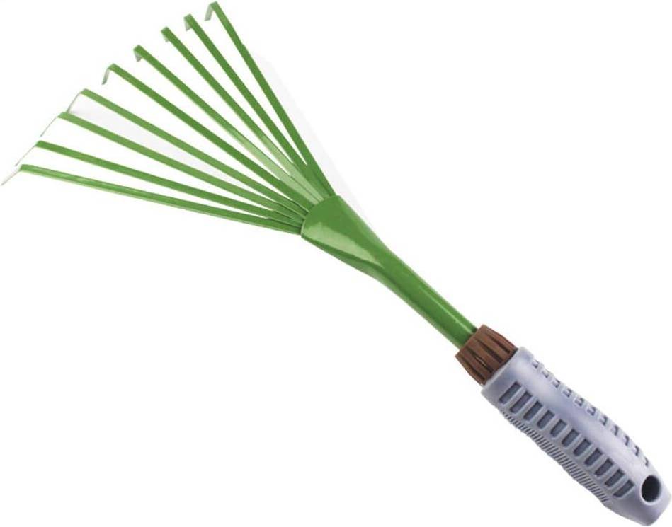 Fan Lawn Leaf Hand Rake 9-Tines