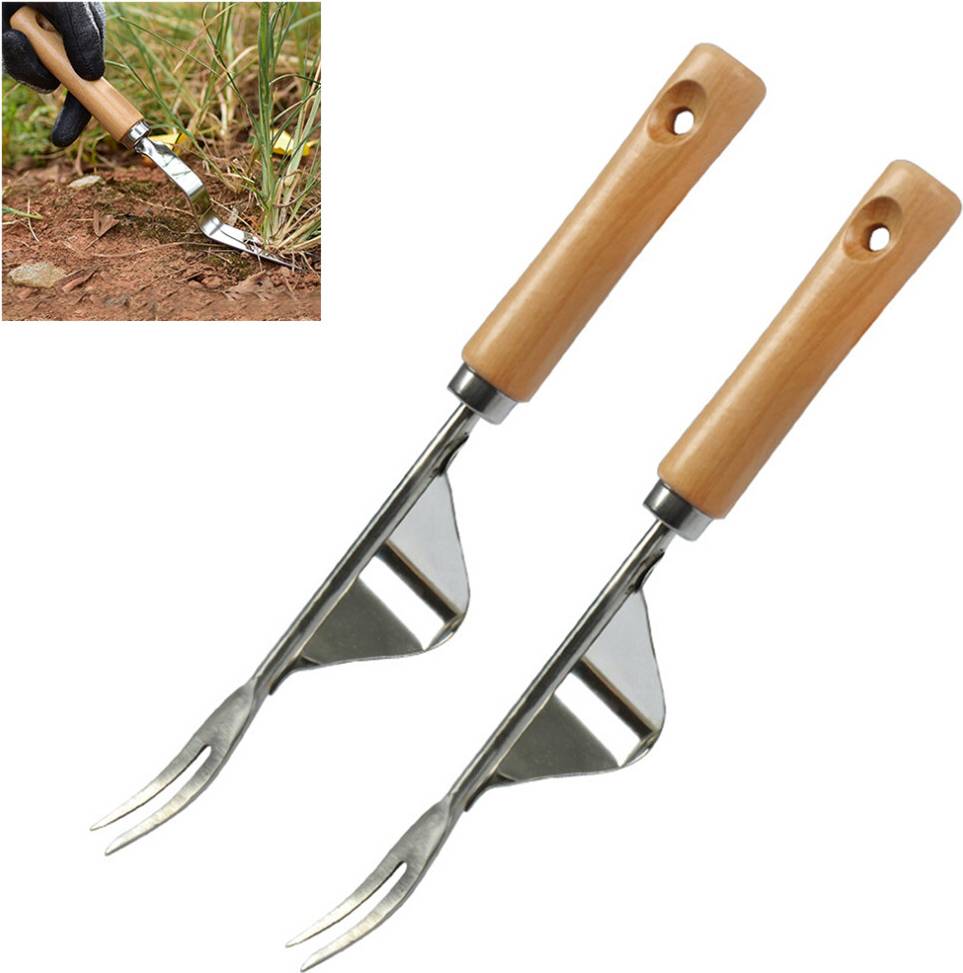 Portable Multi-Function Stainless Steel Hand Weeder