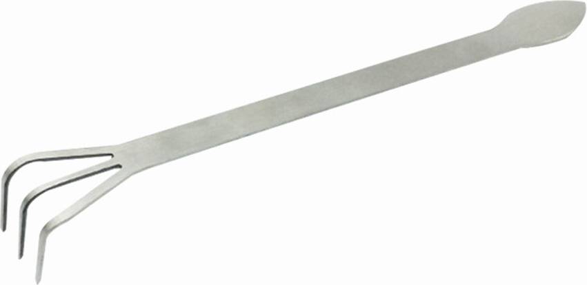 Compact Stainless Steel Root Rake